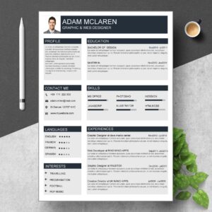 The Iconic Resume Sample